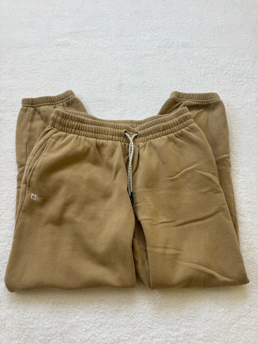 Salty Crew Tan Jogger Sweatpants - Drawstring Waist